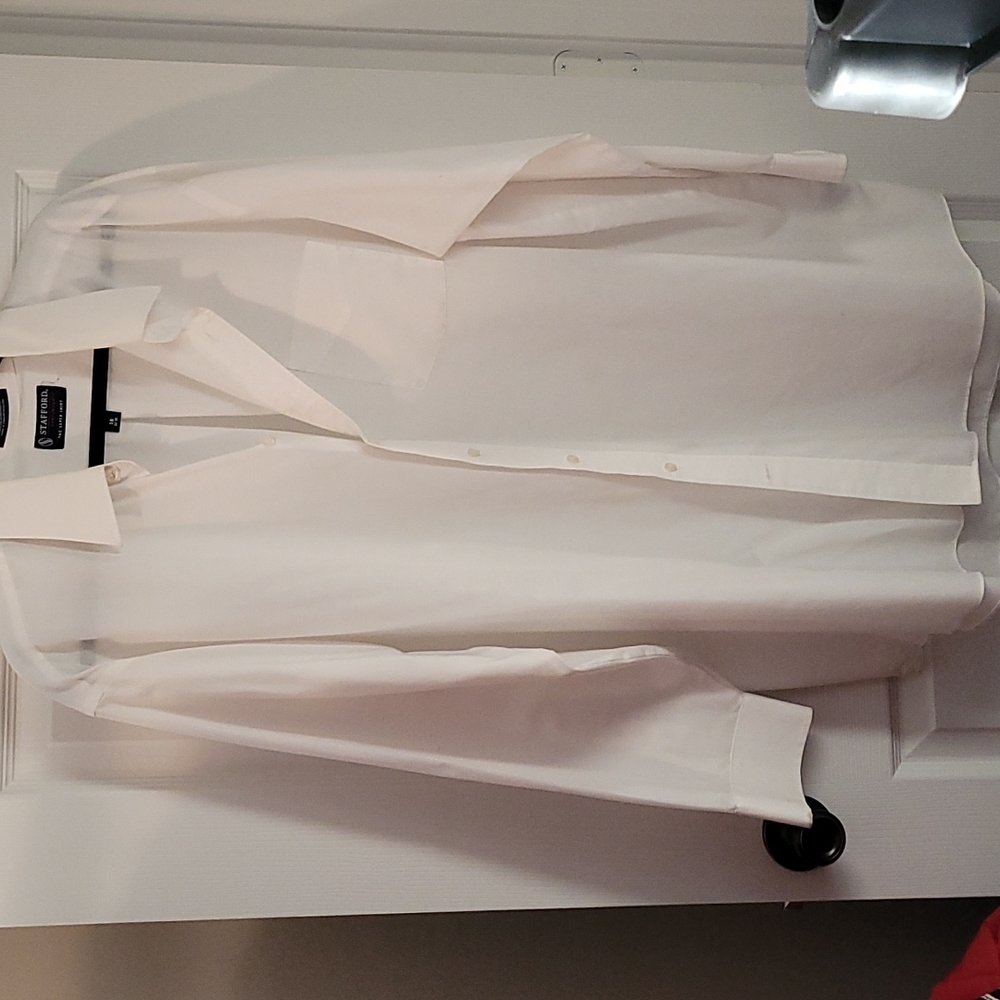 STAFFORD long sleeve white 18/34-35